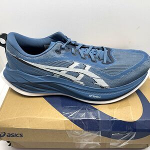 ASICS SUPERBLAST 2 Winter Sea White Mens SZ 13 NEW